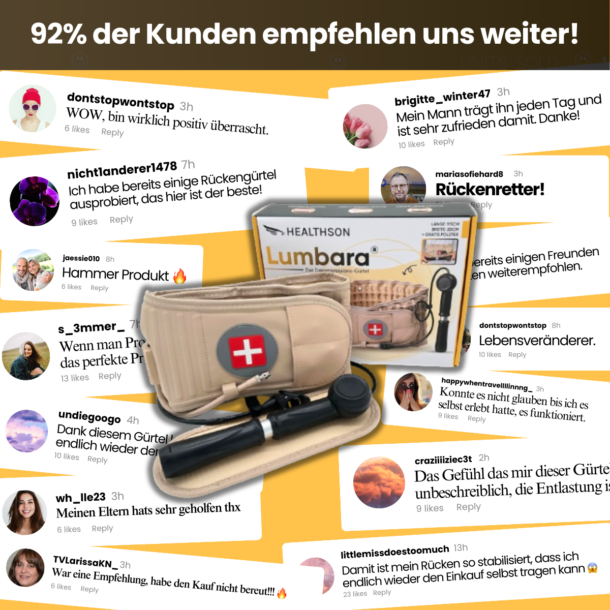 Lumbara® | Befreiendes Gefühl für Deinen Rücken