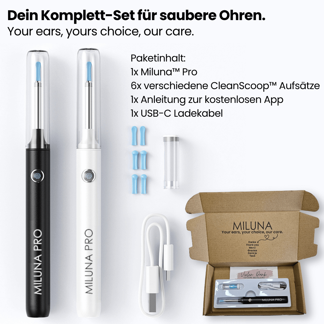 Miluna™ Intelligenter visueller Ohrreiniger