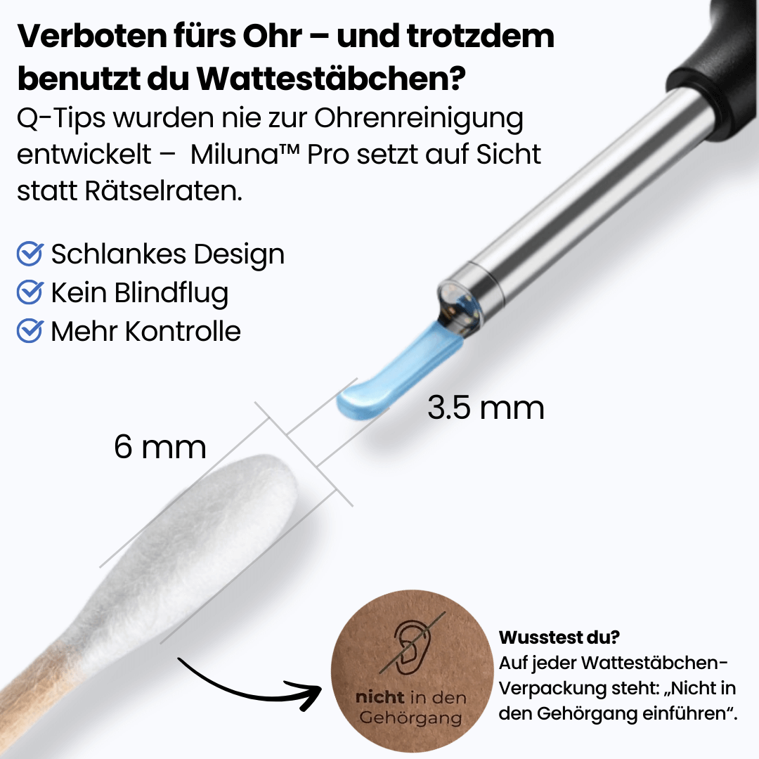 Miluna™ Intelligenter visueller Ohrreiniger