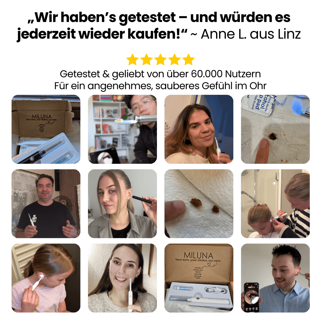 Miluna™ Intelligenter visueller Ohrreiniger