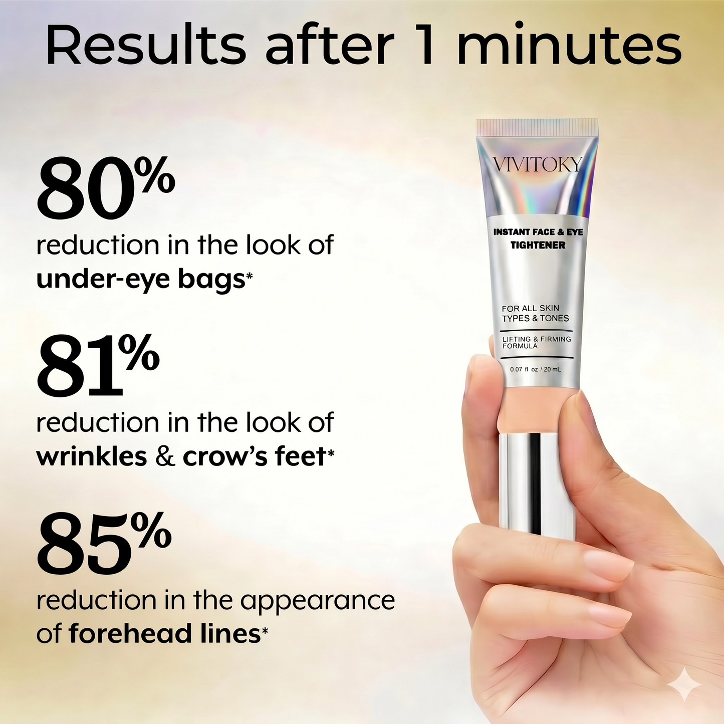 Fermelle™ Instant Face Tightener – Strafft die Haut & reduziert Falten in 60 Sekunden