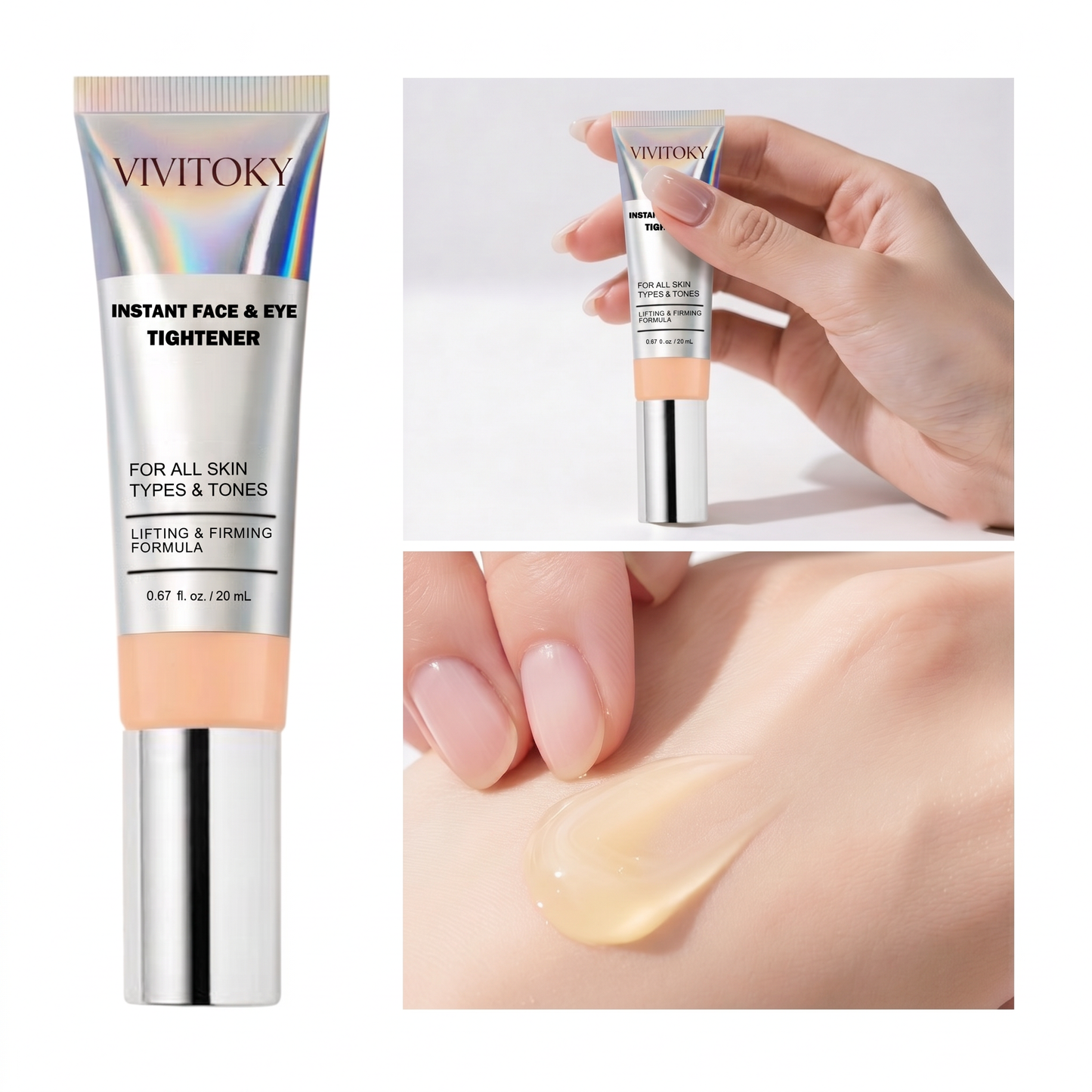 Fermelle™ Instant Face Tightener – Strafft die Haut & reduziert Falten in 60 Sekunden