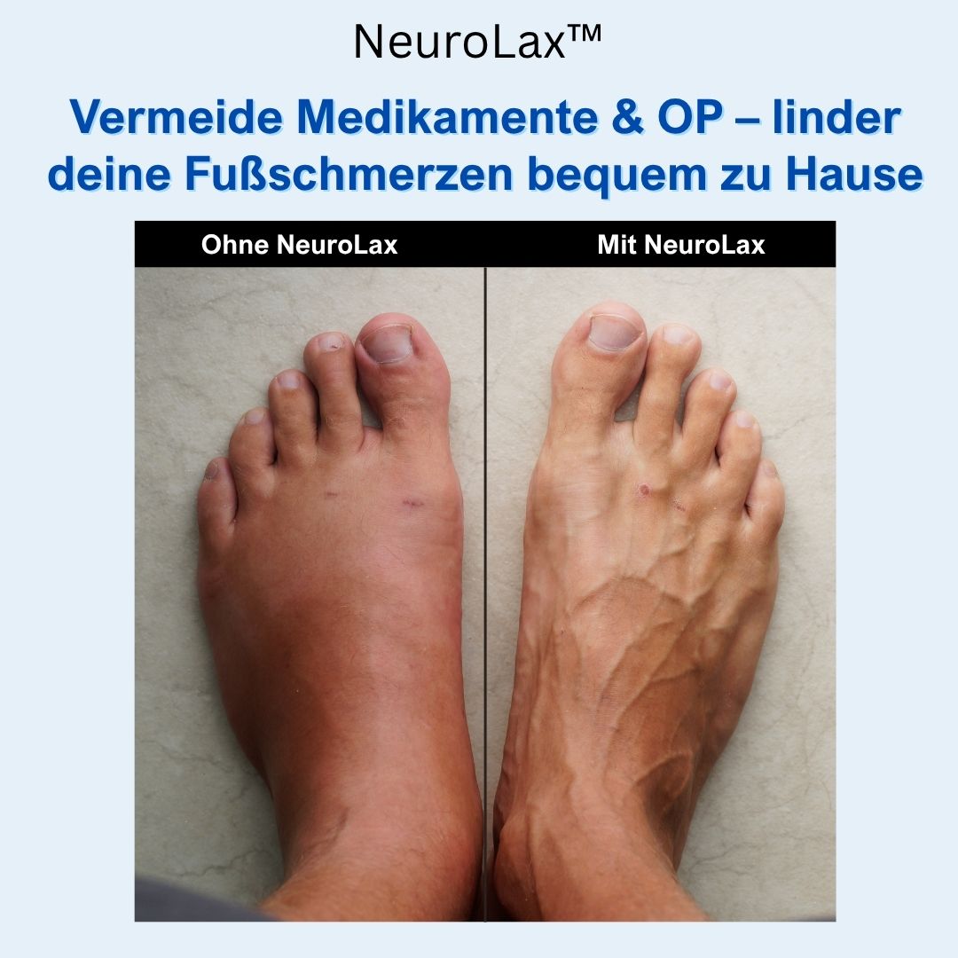 NeuroLax™ Fußmassagegerät mit Wärme & Mikrovibration