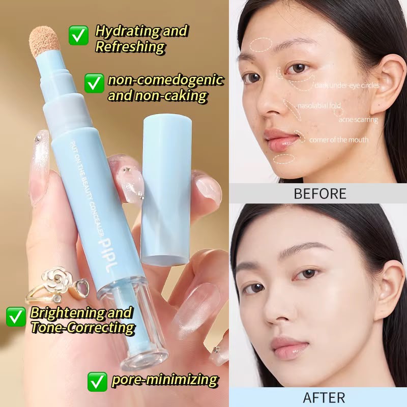 Lunavera™ 3-in-1 Concealer-Stift für Augenringe, Unreinheiten & einen ebenmäßigen Teint