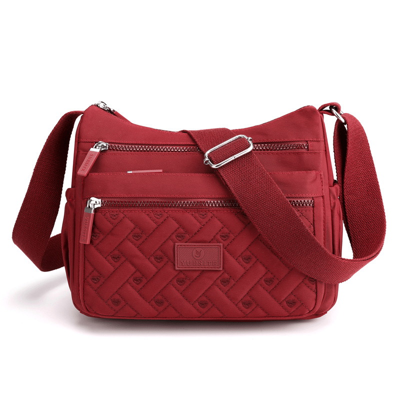 Klyvora™ Schulter-Umhängetasche – Elegante Crossbody-Tasche mit viel Stauraum für Alltag & Reisen