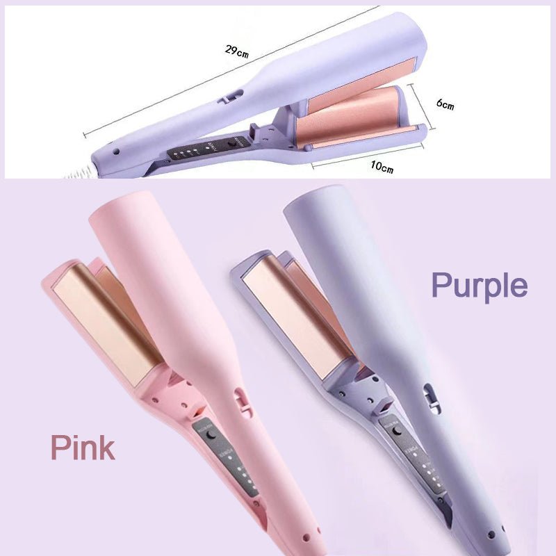 ✨Letzter Tag Sonderpreis 24.95 €!!💥3 Gänge Frühlingsrolle Lockenstab für Haare💇‍♀️