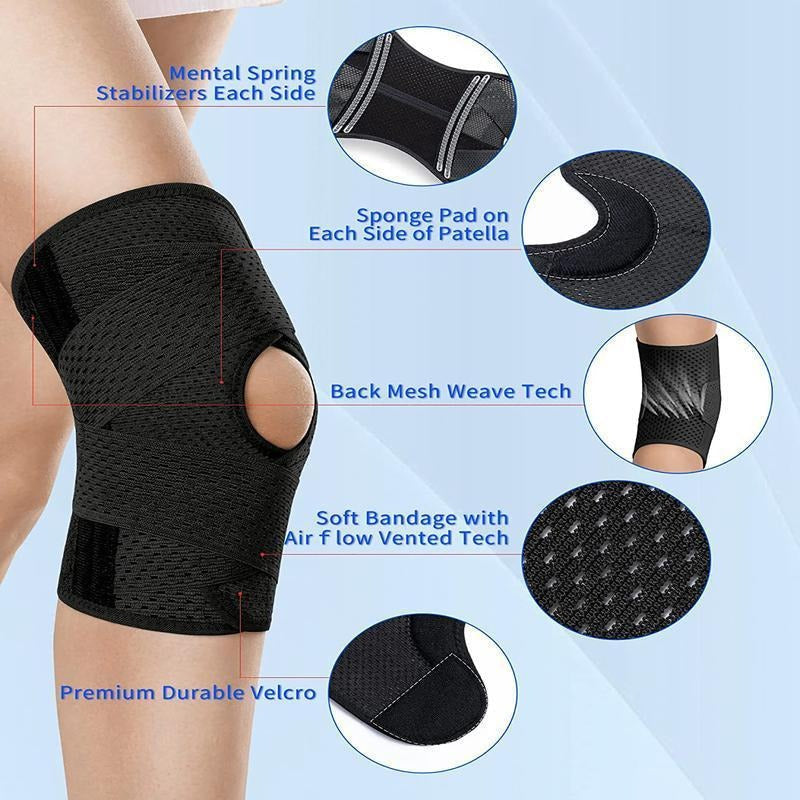 Kinetra™ 360° Kniebandage – Stabilität, Schmerzlinderung & Unterstützung bei jeder Bewegung