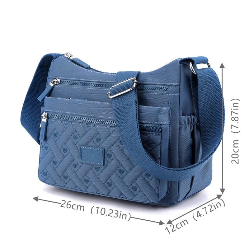 Klyvora™ Schulter-Umhängetasche – Elegante Crossbody-Tasche mit viel Stauraum für Alltag & Reisen