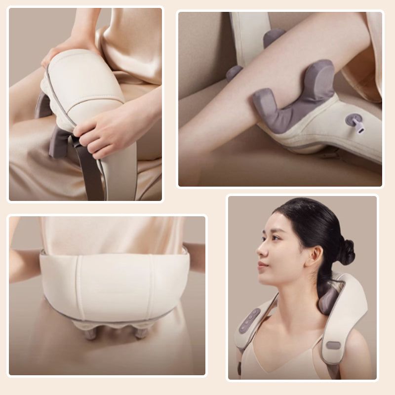 SootheFlex™ Nackenmassagegerät mit Wärme – Für Entspannte Schultern & Mehr Bewegungsfreiheit
