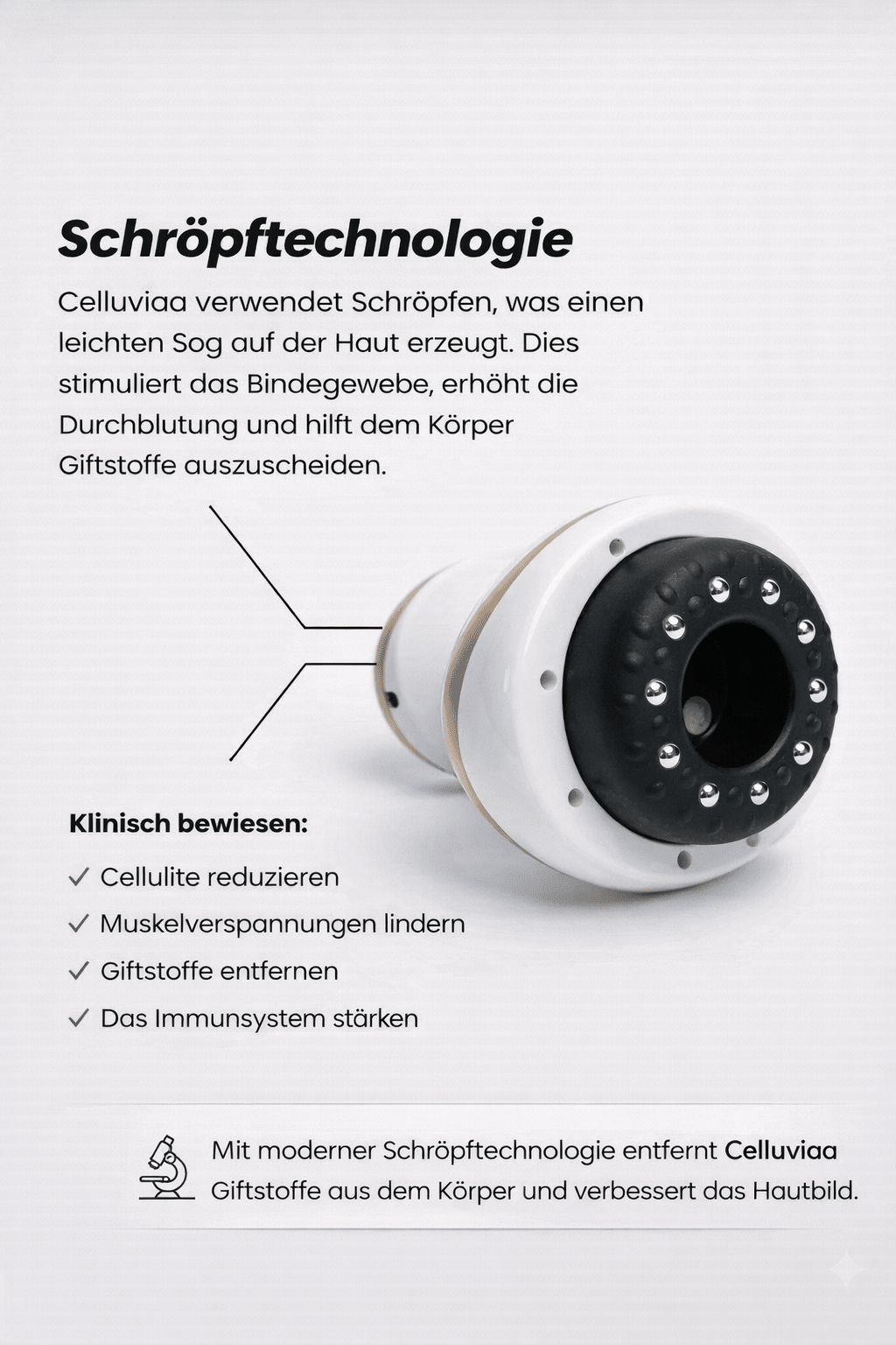Velunara™ Anti-Cellulite-Massagegerät – Für sichtbar glattere & straffere Haut