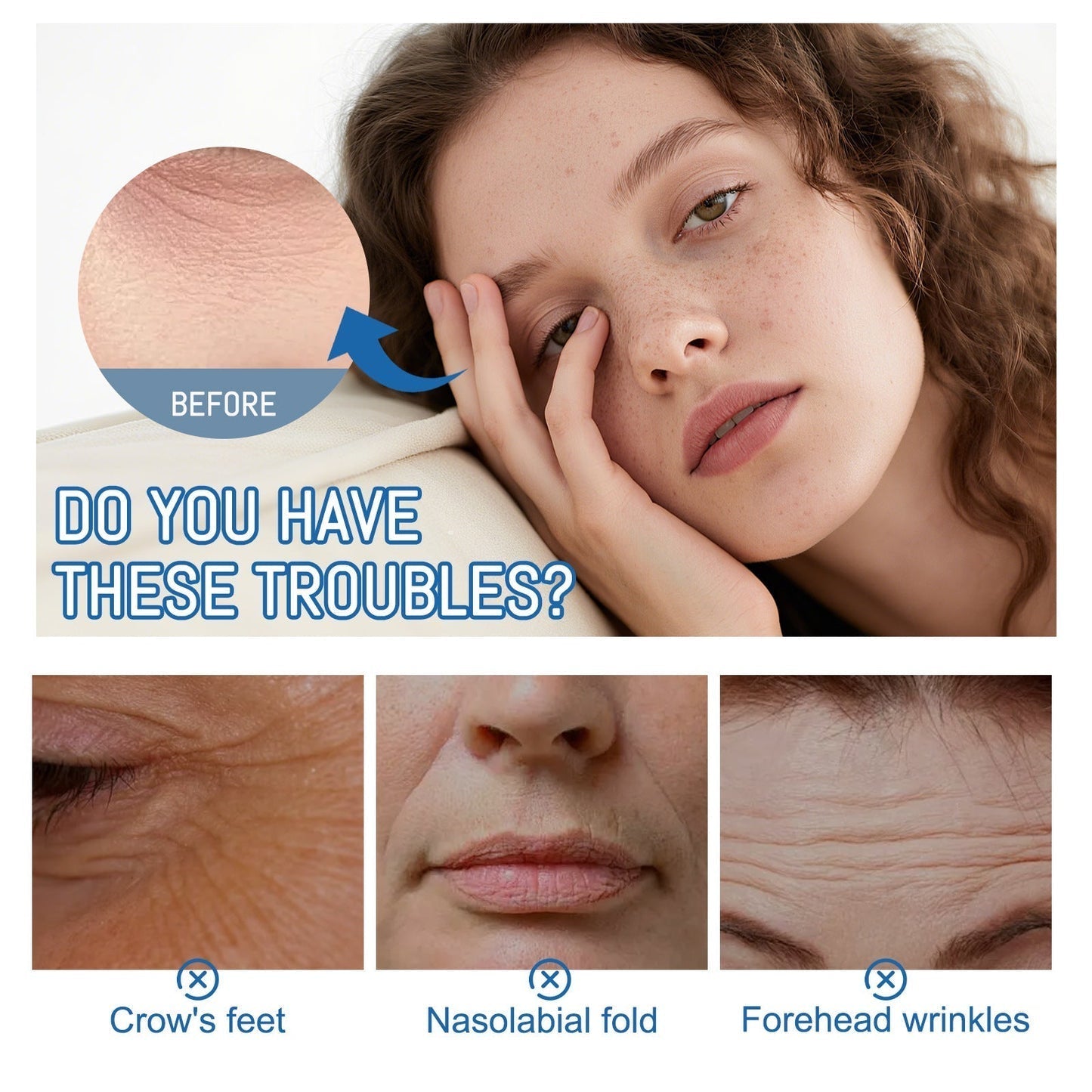 Fermelle™ Instant Face Tightener – Strafft die Haut & reduziert Falten in 60 Sekunden
