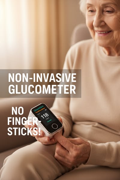 🔥 50% RABATT | GlucoSense™ 8-in-1 Gesundheitsmonitor – Intelligente Gesundheitsüberwachung