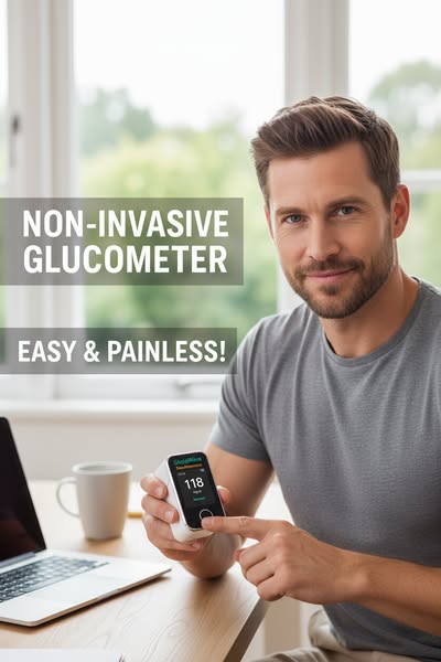 🔥 50% RABATT | GlucoSense™ 8-in-1 Gesundheitsmonitor – Intelligente Gesundheitsüberwachung