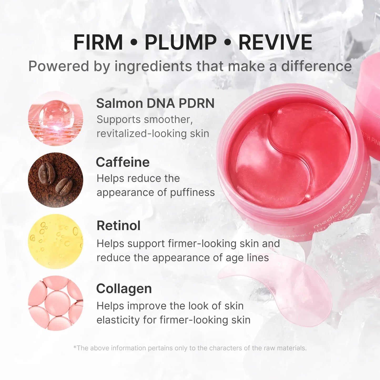 Pink Caffeine Collagen Augenpads + Pink Collagen Volume Multi-Balsam