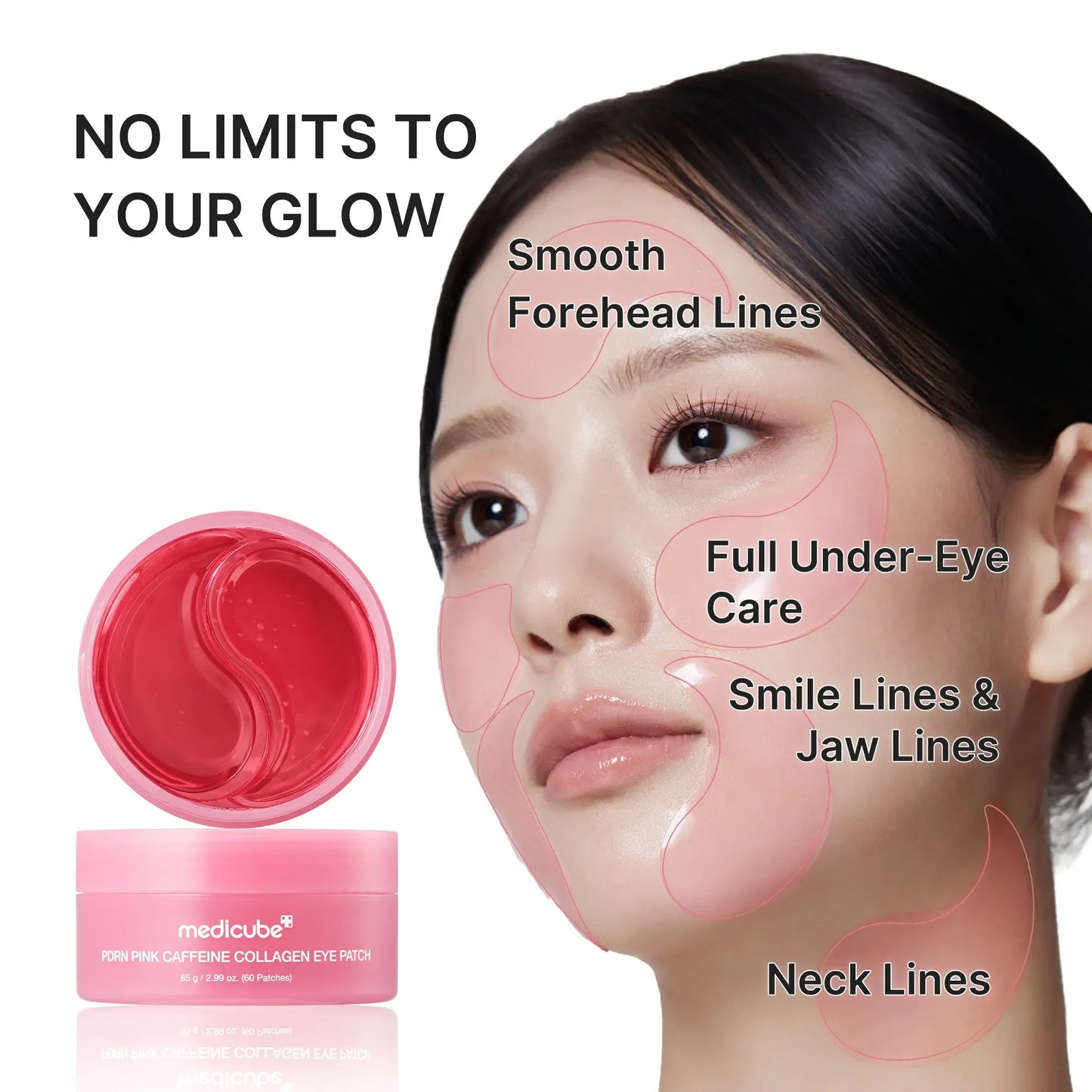 Pink Caffeine Collagen Augenpads + Pink Collagen Volume Multi-Balsam