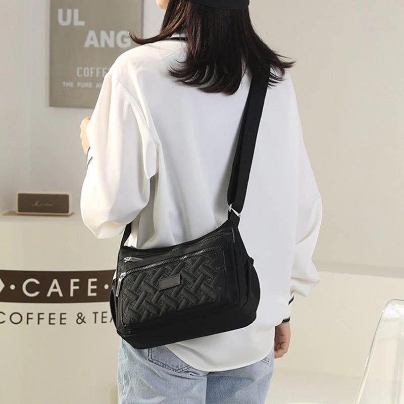 Klyvora™ Schulter-Umhängetasche – Elegante Crossbody-Tasche mit viel Stauraum für Alltag & Reisen