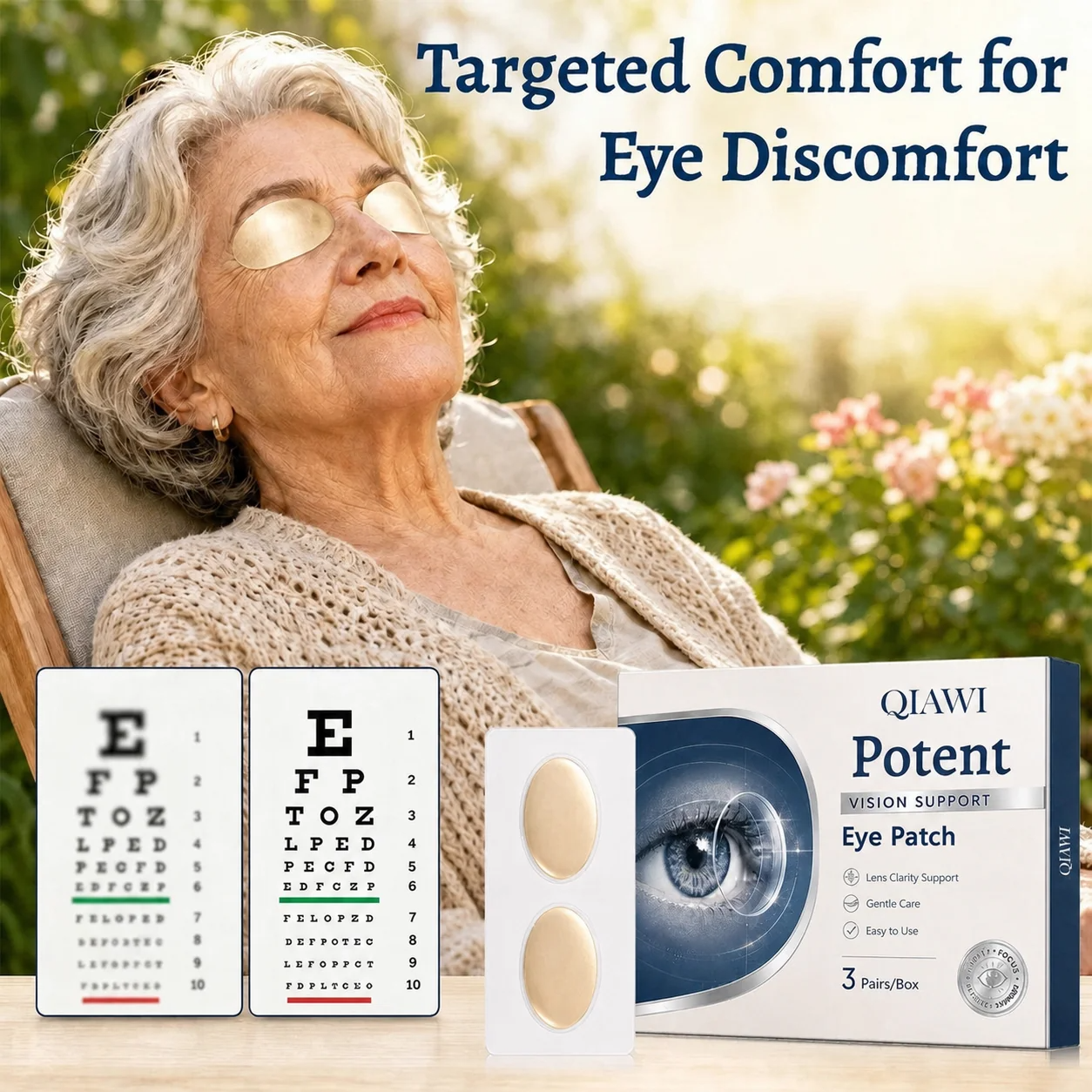 VisionLuma™ Potentes Augenpflaster – Für klare Sicht & entspannte, müde Augen