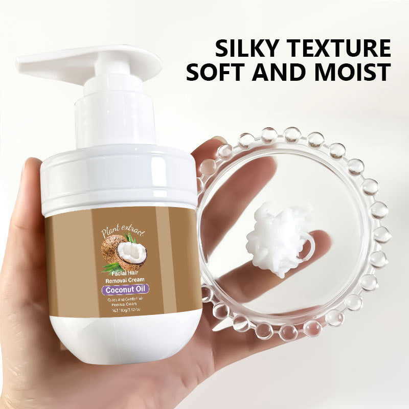 SmoothSilk™ | Gesichts-Enthaarungscreme – Sanft, pflegend & schnell