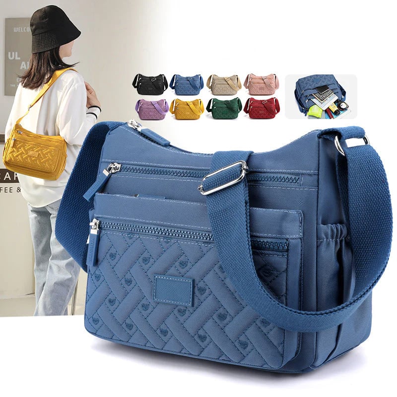 Klyvora™ Schulter-Umhängetasche – Elegante Crossbody-Tasche mit viel Stauraum für Alltag & Reisen