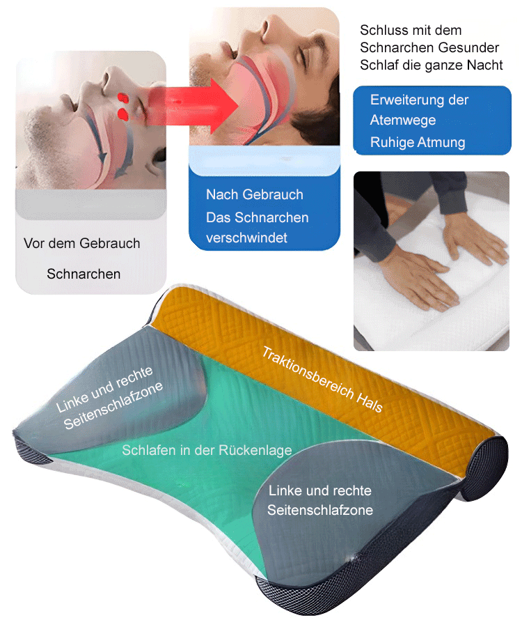 CloudNest™ | Premium Gänsedaunenkissen – Für Erholsamen Schlaf & Ultimativen Komfort