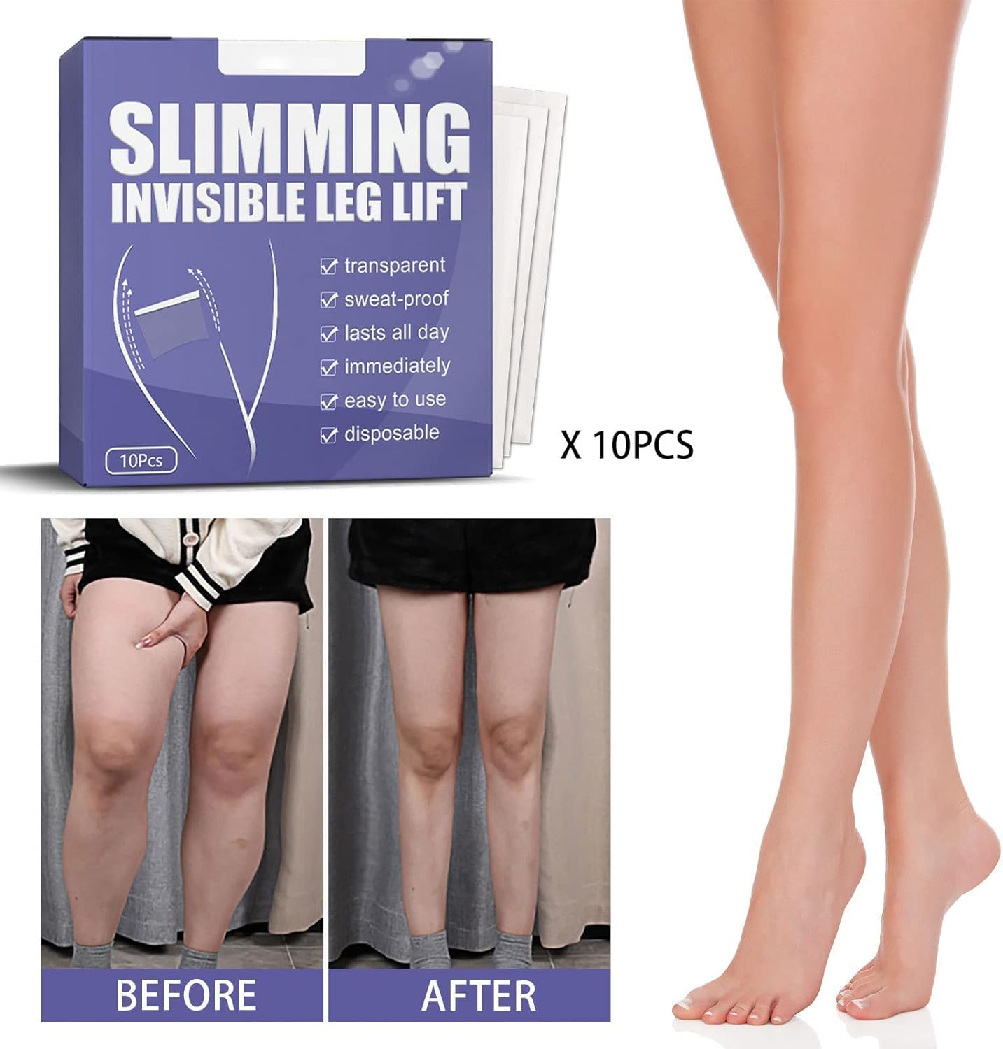 1+1 Gratis | Invisible Lift Patches™ | Sofort glättend, straffend und strahlend unter jedem Outfit