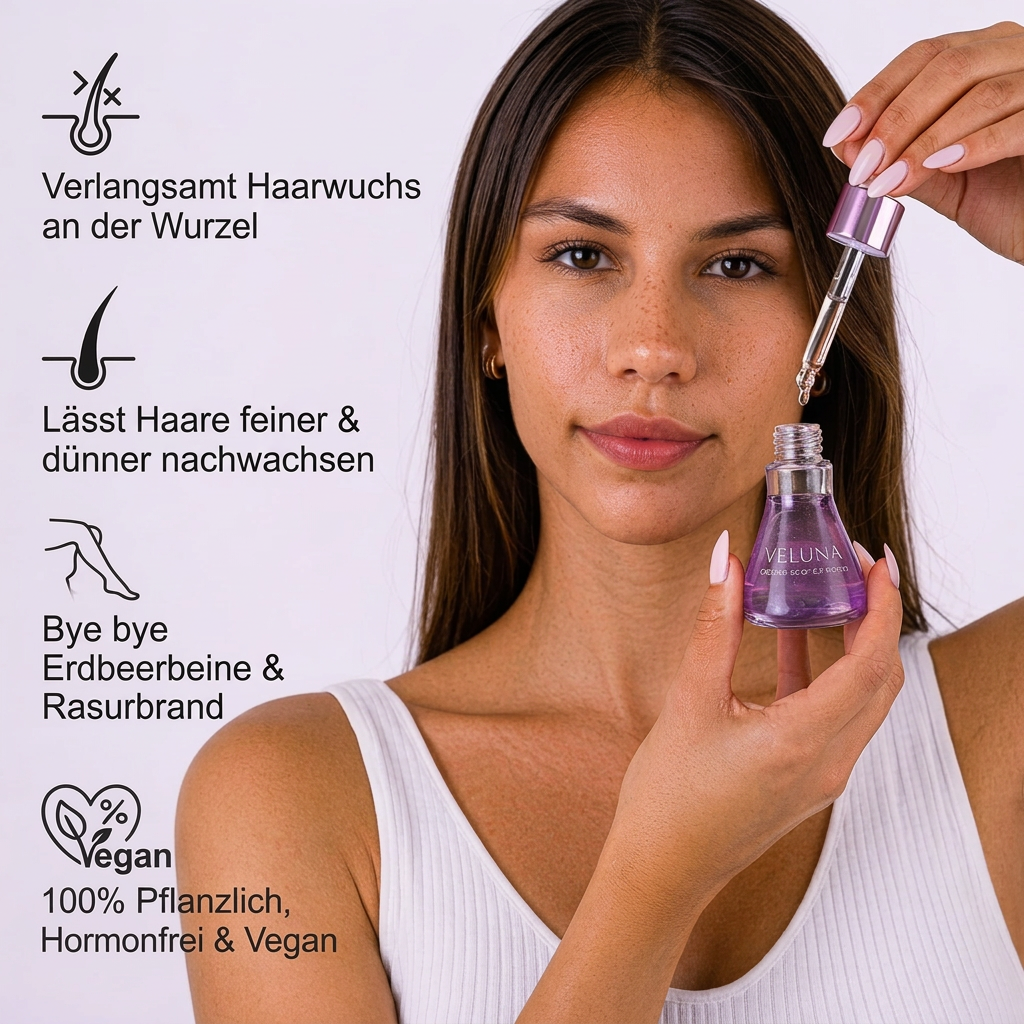Veluna™ | Pflanzlicher Haarwuchsstopp