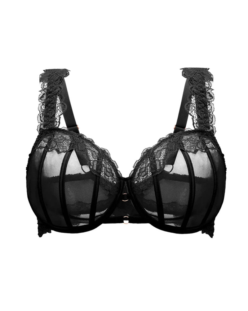BustVera™ Spitzen-Push-up-BH – Bügelhalt, natürliche Anhebung & feminine Silhouette