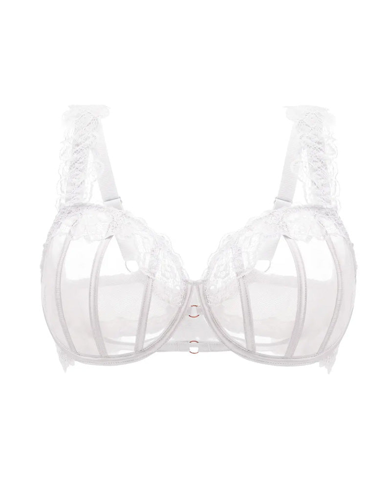 BustVera™ Spitzen-Push-up-BH – Bügelhalt, natürliche Anhebung & feminine Silhouette