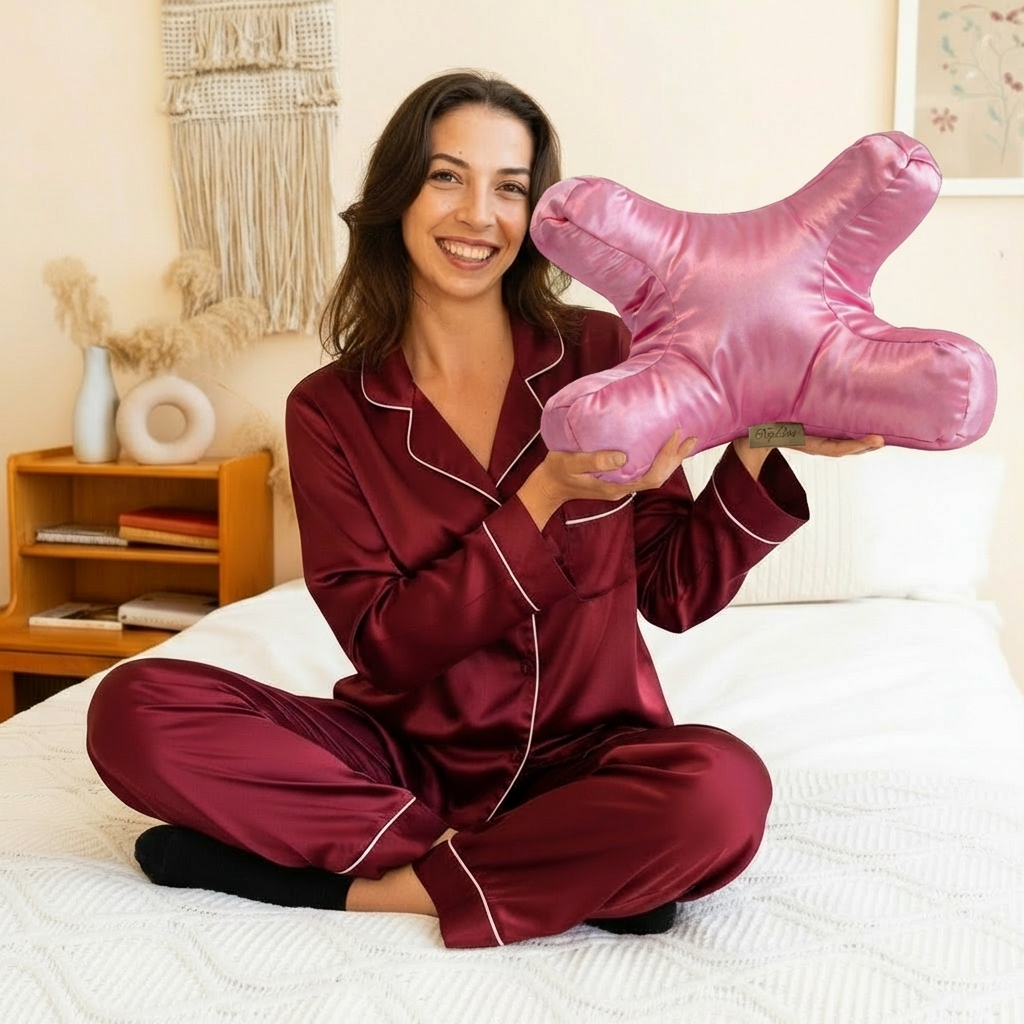 SilkDream™ Anti-Falten-Kissen – Weniger Schlaflinien, Mehr Schönheitsschlaf