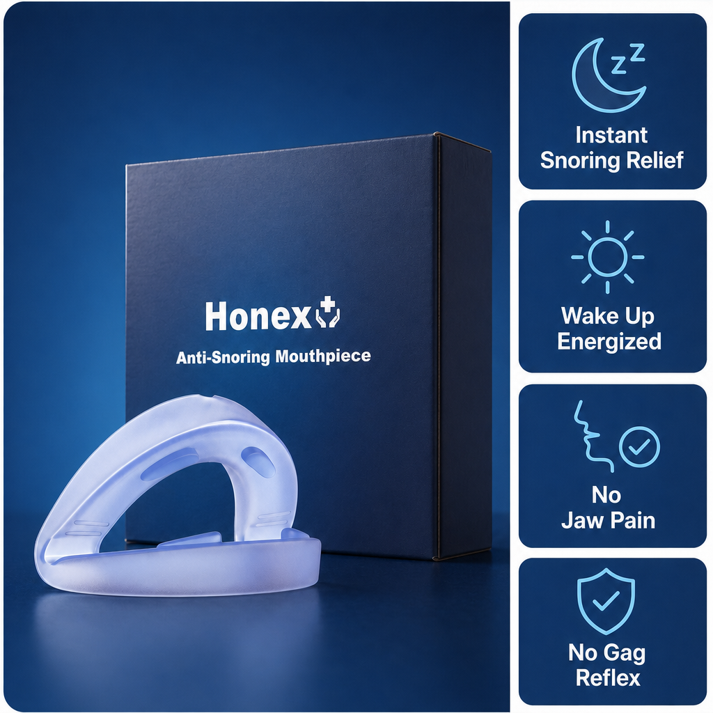 JawEase™ Anti-Snoring Mouthpiece – Für Ruhigere Nächte & Erholsameren Schlaf