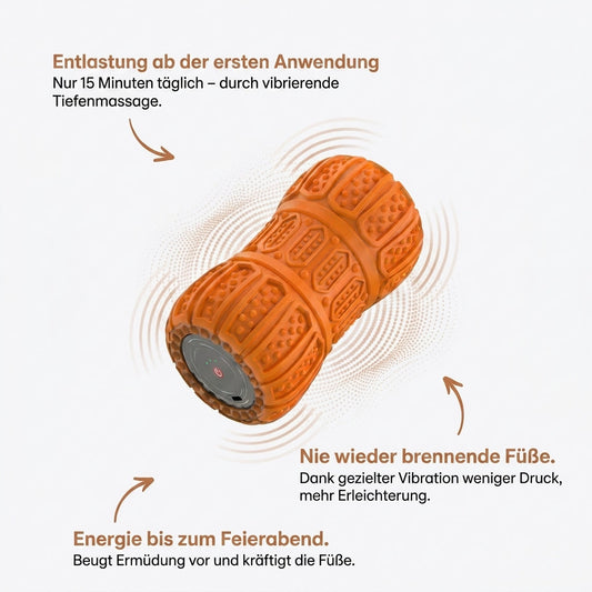 Stepry™ Vibrations-Massagerolle