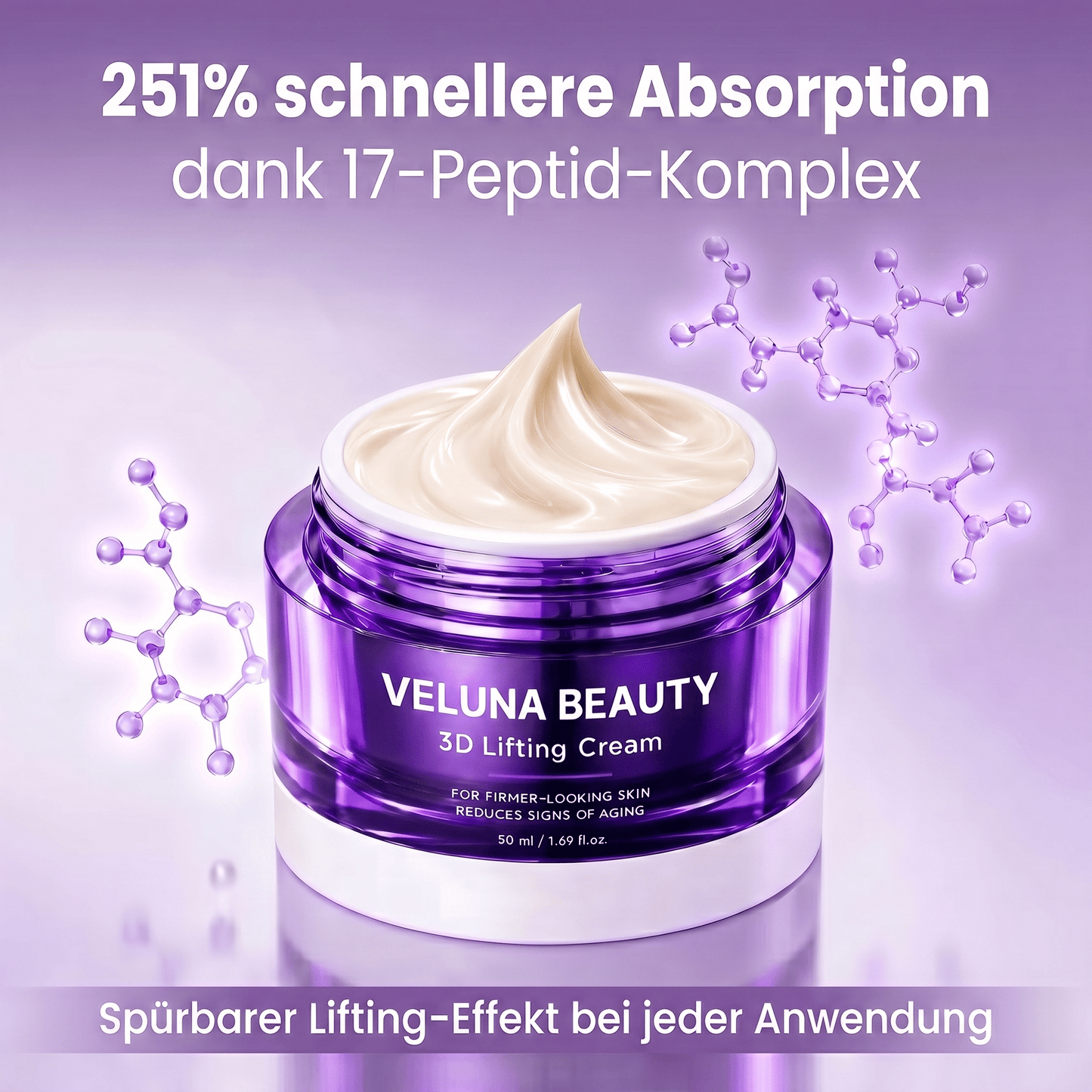 Veluna Lifting Creme (17-Peptide-Komplex)