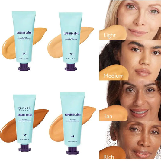 Skinvera™ Supreme Cover Cream – Feuchtigkeit, natürliche Deckkraft & UV-Schutz für ebenmäßige Haut