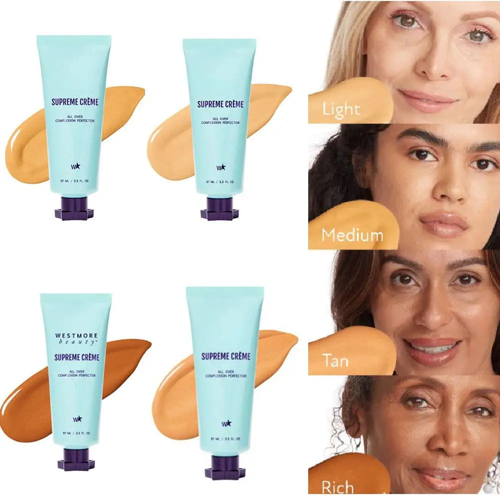 Skinvera™ Supreme Cover Cream – Feuchtigkeit, natürliche Deckkraft & UV-Schutz für ebenmäßige Haut
