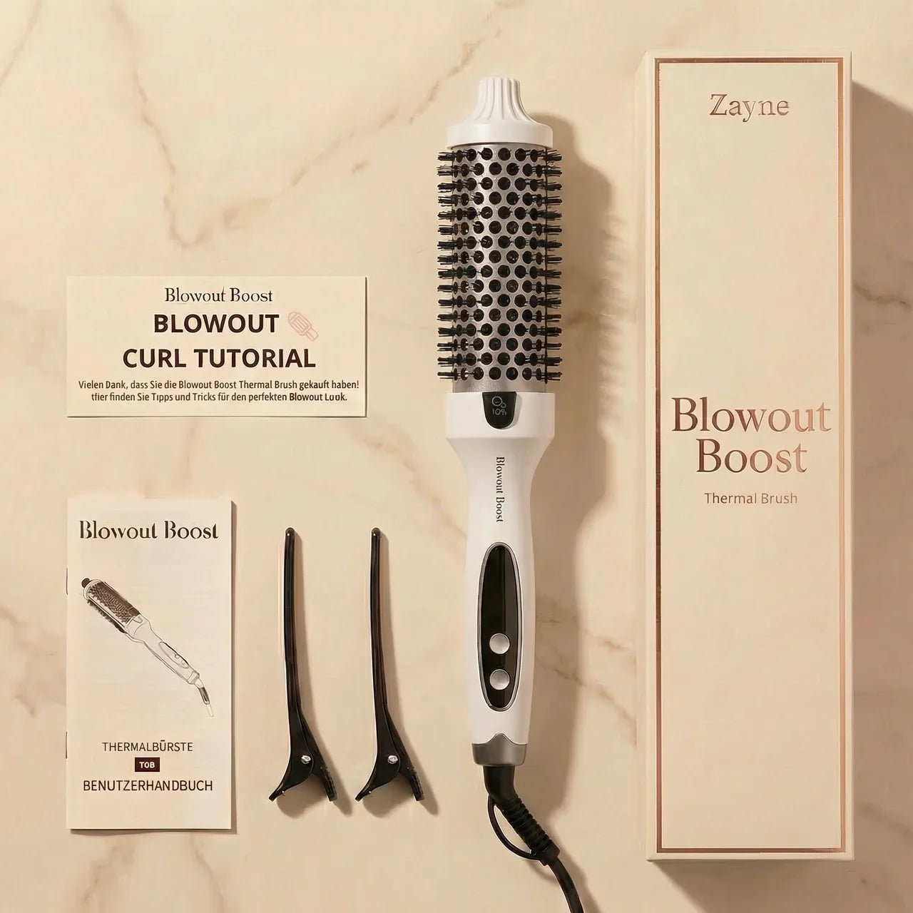 ZAYNE™ Blowout Boost 5-in-1 Ionen-Thermobürste