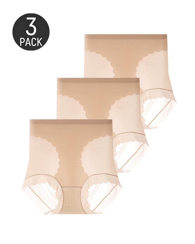 WaistLisse™ Nahtloser Shaping-Slip 3er-Pack – Bauch glätten, Taille formen & Silhouette definieren