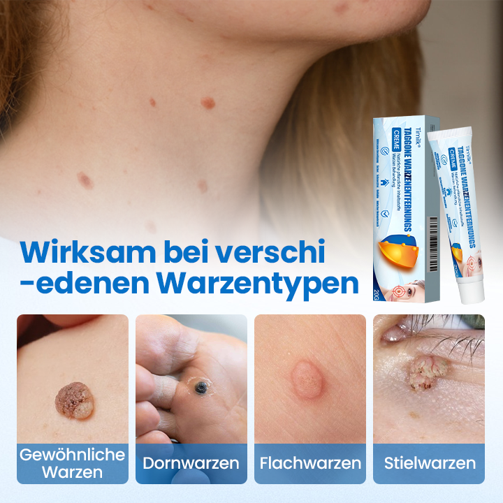 WartClear™ TagGone Warzenentfernungscreme