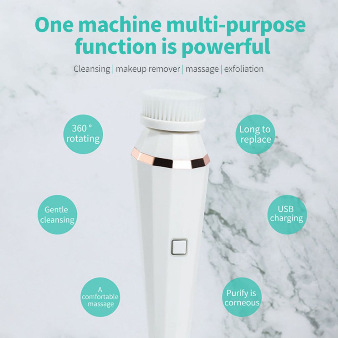 LumiSonic™ 4-in-1 Gesichtsreinigungsgerät – Für Tiefenreinigung & sichtbar frischere Haut