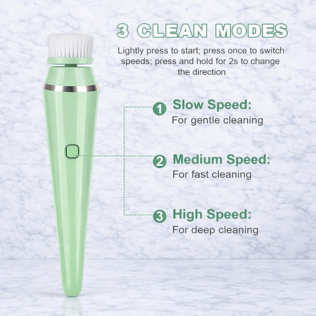 LumiSonic™ 4-in-1 Gesichtsreinigungsgerät – Für Tiefenreinigung & sichtbar frischere Haut