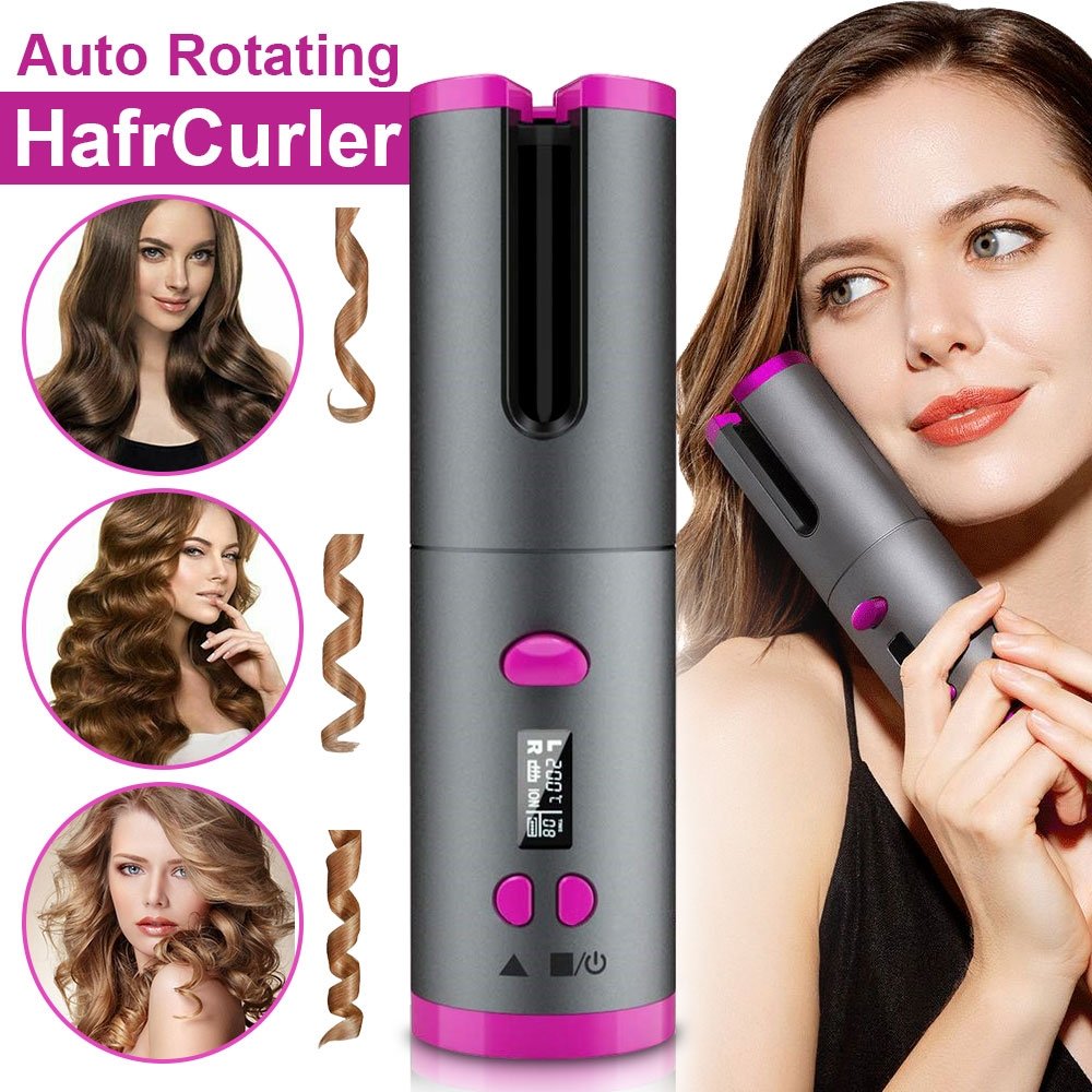 CurlVanta™ Kabelloser Automatischer Lockenstab für perfekte Locken