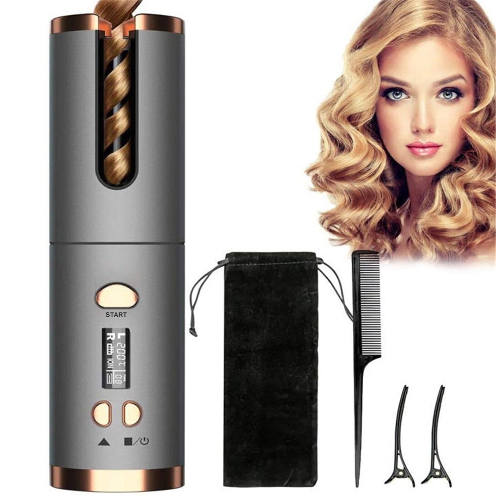 CurlVanta™ Kabelloser Automatischer Lockenstab für perfekte Locken