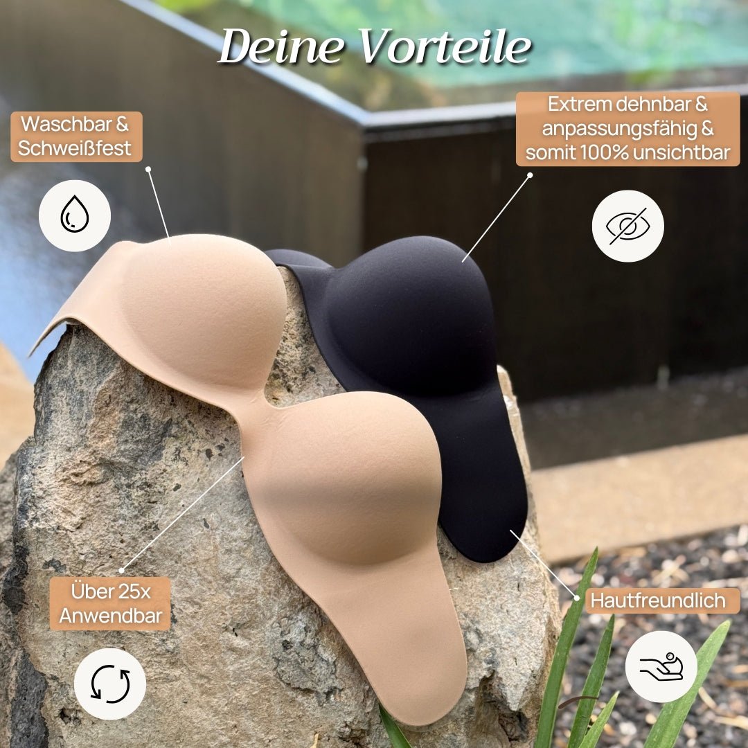 Manoka™ | Trägerloser Pushup-Klebe-BH