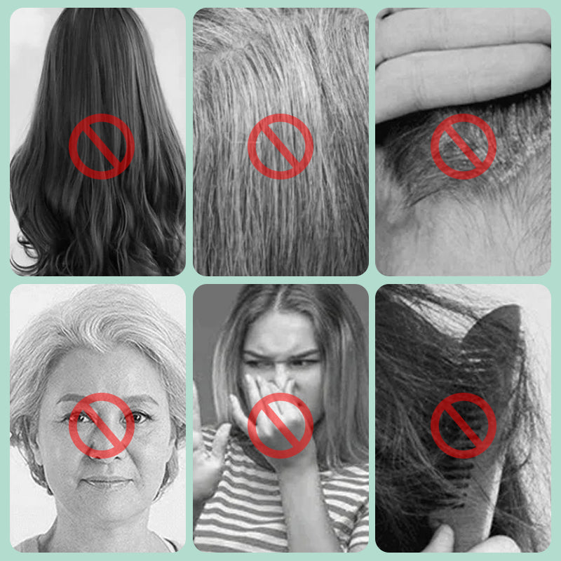 Stück Pflanzenblasen-Haarfärbe-Shampoo