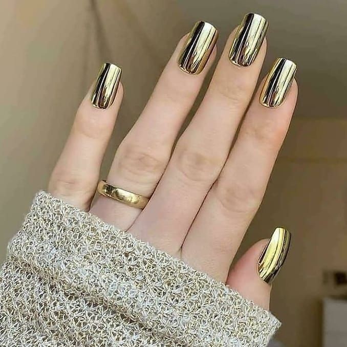 1+1 GRATIS | ChromeLuxe™ Metallic Mirror Nagellack – Für glänzende Chrome-Nägel in nur einer Schicht