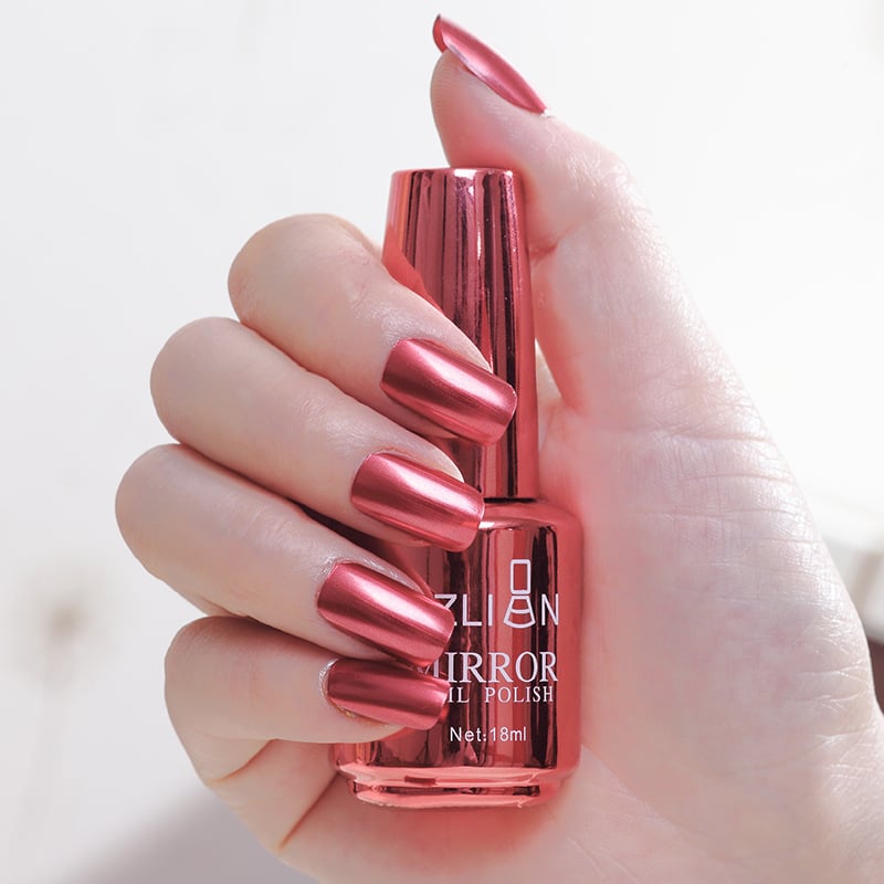 1+1 GRATIS | ChromeLuxe™ Metallic Mirror Nagellack – Für glänzende Chrome-Nägel in nur einer Schicht