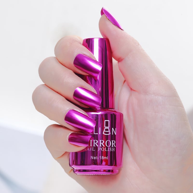 1+1 GRATIS | ChromeLuxe™ Metallic Mirror Nagellack – Für glänzende Chrome-Nägel in nur einer Schicht