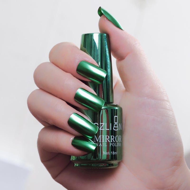 1+1 GRATIS | ChromeLuxe™ Metallic Mirror Nagellack – Für glänzende Chrome-Nägel in nur einer Schicht