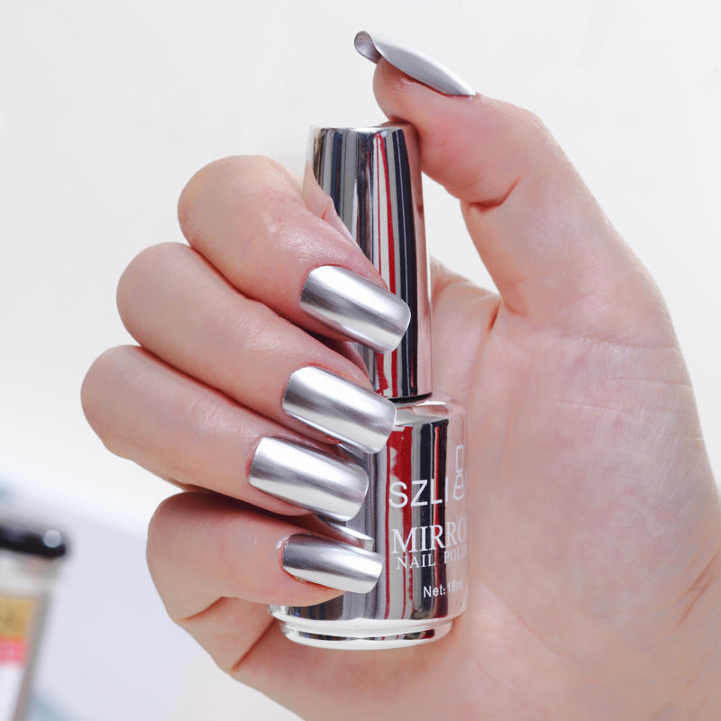1+1 GRATIS | ChromeLuxe™ Metallic Mirror Nagellack – Für glänzende Chrome-Nägel in nur einer Schicht