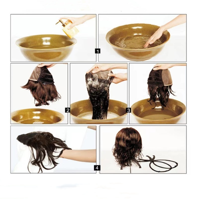 50 % RABATT 💜18 Zoll lockige, gewellte Frizz-Haarverlängerung mit Pferdeschwanz