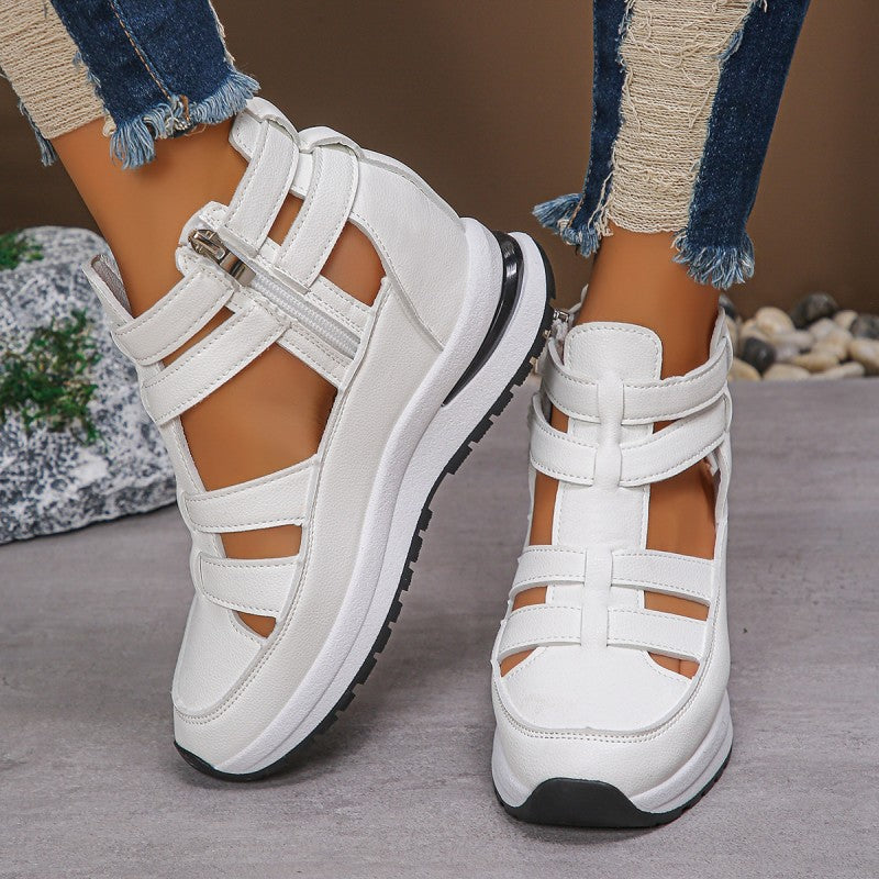 50% Rabatt!👟Ergonomische Sneaker-Sandalen für Damen | Atmungsaktiv, Gelenkschonend & Himmlisch Bequem